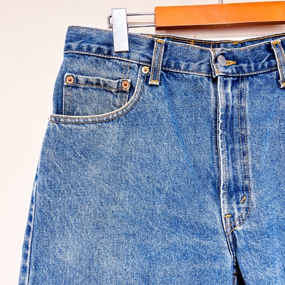 LEVI'S 505 Light blue straight leg jeans - Picture 6 of 10